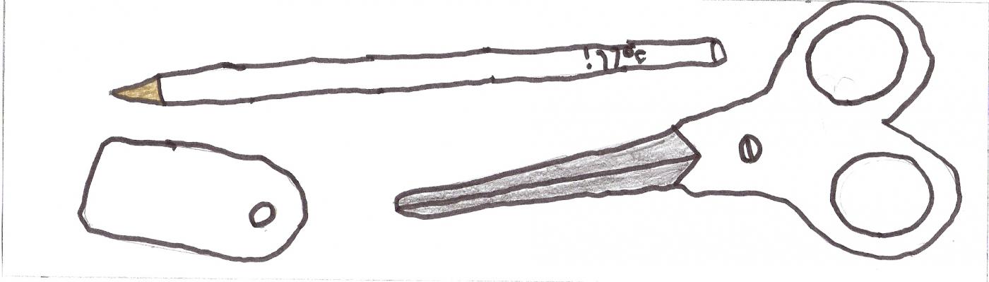 Zeichnung Kinder - Schulmaterialien