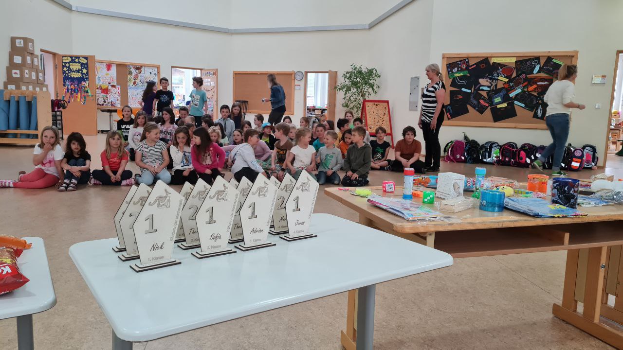 Preisverteilung Känguru