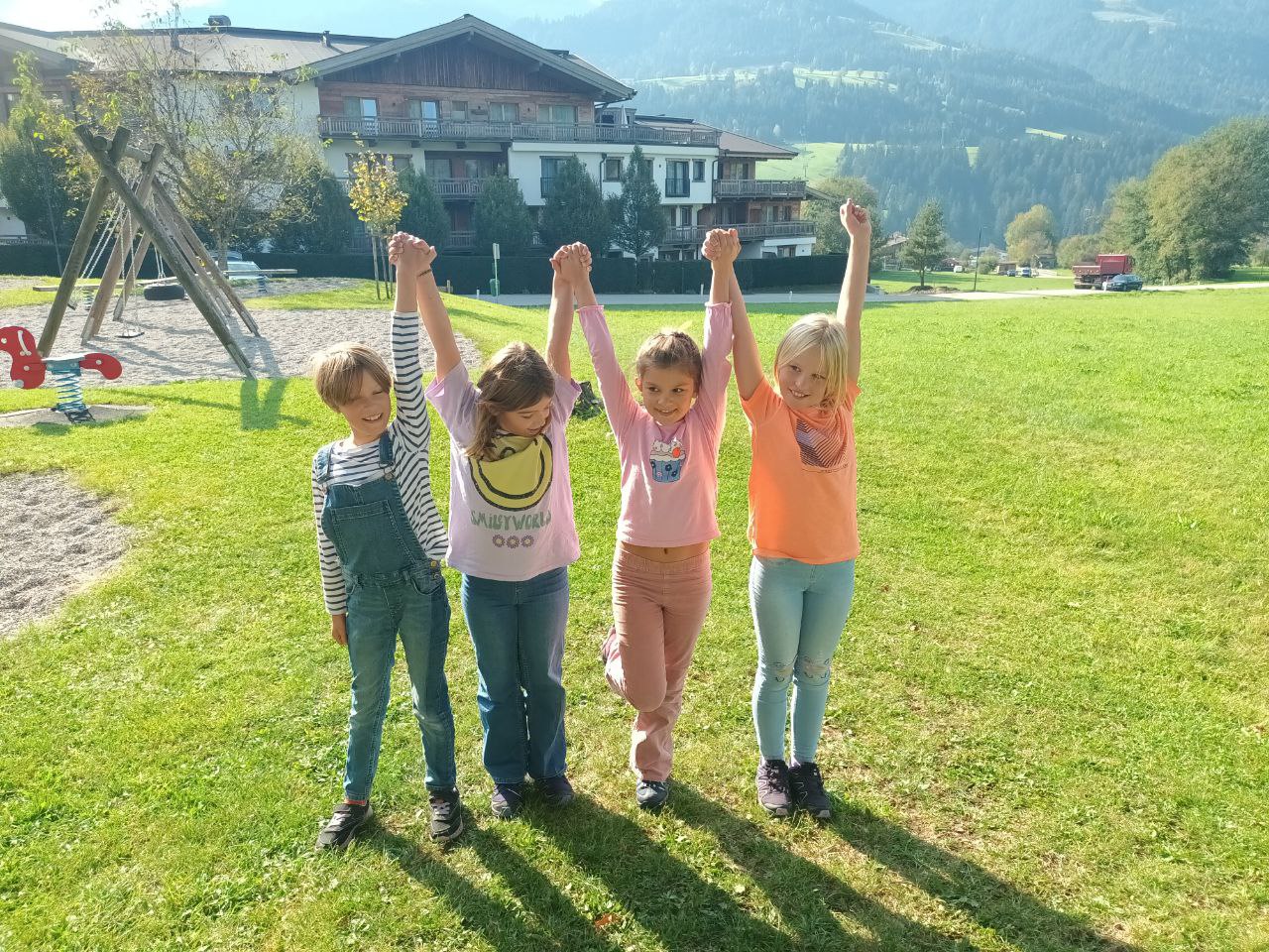 Turnmädels aus der dritten Klasse