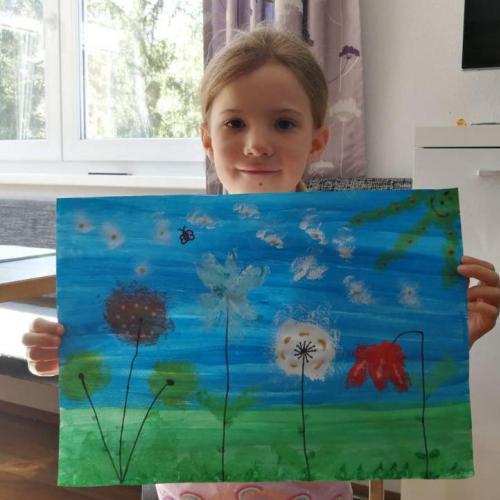 Zeichnung Blumen