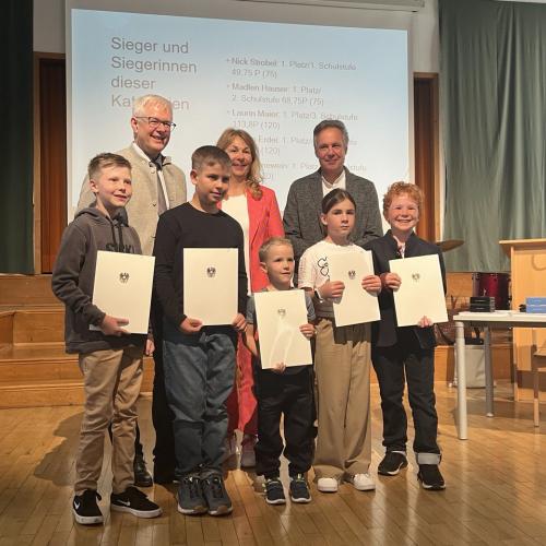 Preisverteilung Känguru