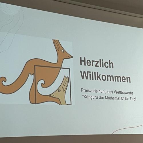 Preisverteilung Känguru