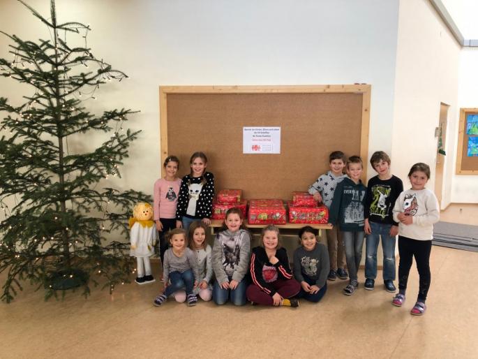 © VS Scheffau Weihnachtspaketaktion JRK