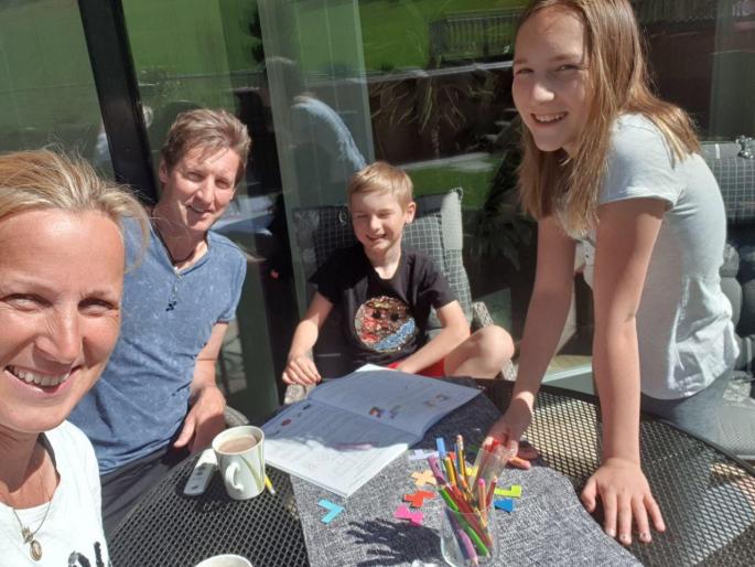 © Christine Hoschek Unterstützung von der Familie