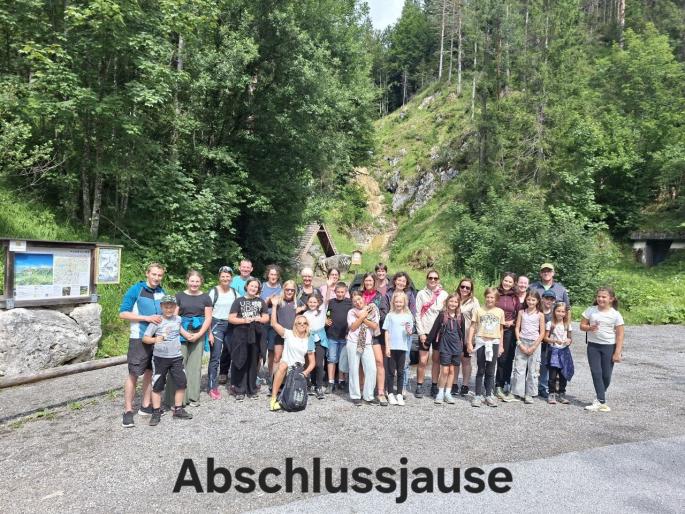 Jause zum Abchluss