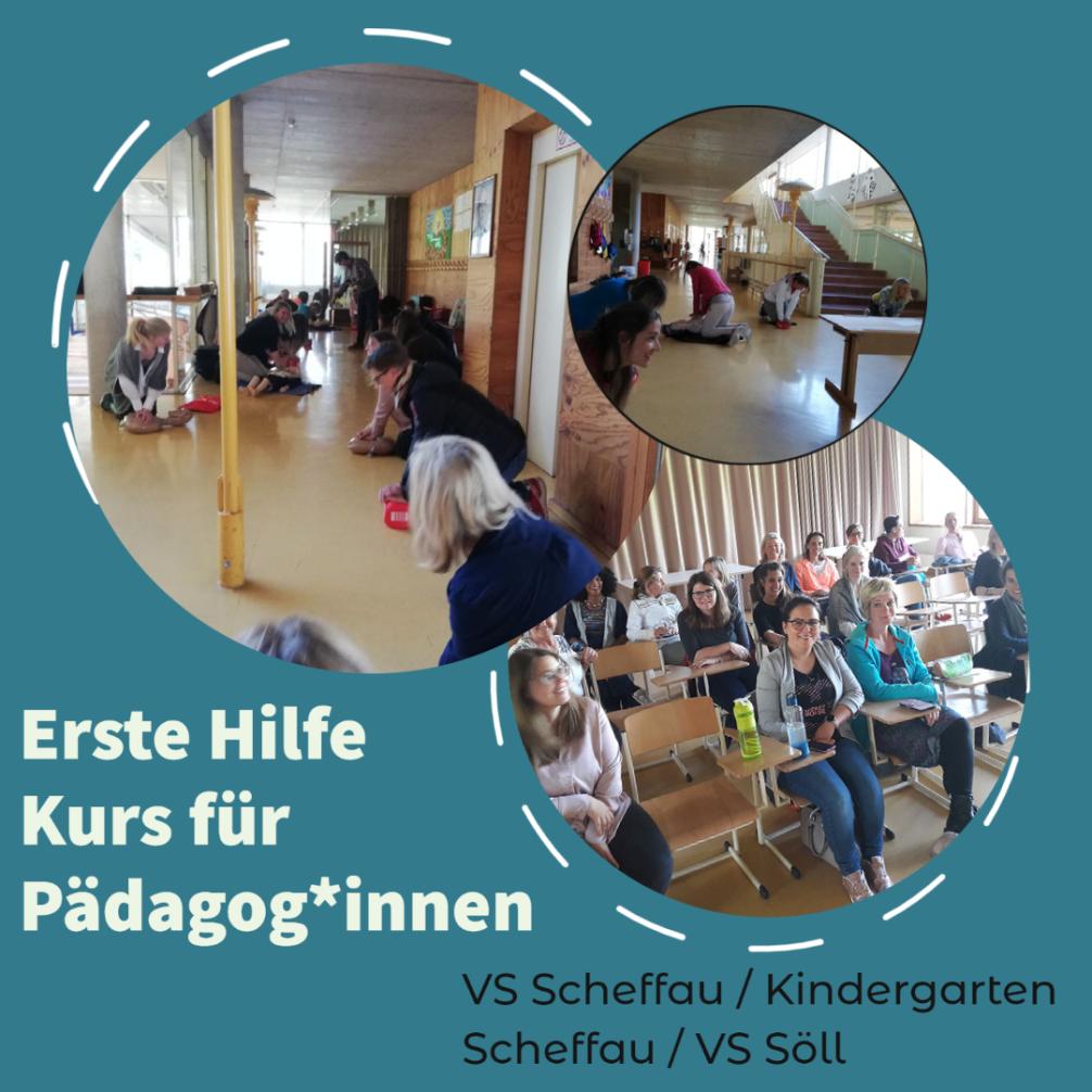 Erste Hilfe Kurs für Pädagogen